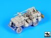 Black Dog T72063 British SAS jeep North Africa 1942 for Dragon 1/72
